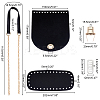 Imitation Leather Crossbody Shoulder Bag Making Kits DIY-WH0304-252-5