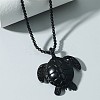Fashionable Alloy Sea Turtle Pendant Necklaces for Men FS-WG54AC8-02-1