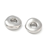 Brass European Beads KK-CBAFC6C-02P-2