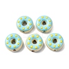 Handmade Porcelain Enamel Beads PORC-K003-09P-1