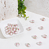 20Pcs Handmade Foil Glass Lampwork Beads LAMP-PA0001-63A-4