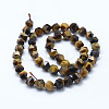 Natural Tiger Eye Beads Strands G-F523-45-8mm-2