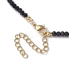 Glass Beads Necklaces NJEW-JN04722-6