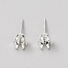 925 Sterling Silver Earrings Findings LS-FIND-WH0152-680C-1