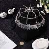 Alloy Rhinestone Mesh Headbands OHAR-WH20007-05P-01-7