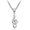 Non-Tarnish Stainless Steel Pendant Necklace LS-PW-WG43975-01-1