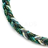 4MM Braided Nylon Cord Bracelets FIND-A057-01G-21-2