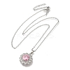 304 Stainless Steel Cable Chain Necklaces NJEW-H040-18P-03-2