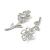 Brass Micro Pave Cubic Zirconia Pendants LS-KK-C107-09A-P-2