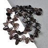 Natural Ice Obsidian Nuggets Beads Strands G-B125-A02-01-2