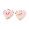 Alloy Enamel Pendants PALLOY-T092-27G-03-1