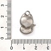 304 Stainless Steel Pendants STAS-M070-01P-3