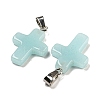 Synthetic Luminous Stone Dyed Pendants G-H308-06P-09-3