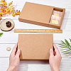 Kraft Paper Folding Box CON-WH0010-01K-C-2