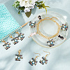 Helicopter Pendant Stitch Markers HJEW-AB00338-4