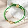 Adjustable Nylon Cord Bracelets BJEW-C096-01G-03-1