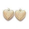 Valentine's Day Ion Plating(IP) 304 Stainless Steel Pendants STAS-F256-050G-2