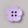 Spray Painted Plastic Buttons FIND-WH0152-394B-03-1
