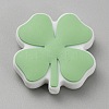 Clover Food Grade Eco-Friendly Silicone Beads LS-SIL-WH0014-29B-1