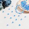 Synthetic Moonstone Beads Strands G-FH0001-14-4
