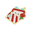 Valentine's Day Alloy Enamel Pendants ENAM-Z015-03G-02-2