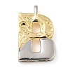 Brass Pendants PALLOY-S036-01G-B-1