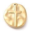 304 Stainless Steel Pendants STAS-P369-07G-1