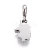 Non-Tarnish 304 Stainless Steel Charms STAS-F259-024P-1