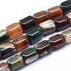 Natural Agate Beads Strands G-L551D-09-1