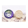 Halloween Series Wax Seal Brass Stamp Heads AJEW-M039-01H-1