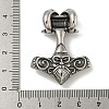 Viking 316 Surgical Stainless Steel Pendants STAS-Z073-91AS-3