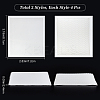 4 Pairs 2 Style PVC Self-Adhesive Anti-Slip Stick Shoes Pad AJEW-GF0004-76A-2