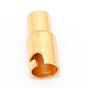 Brass Magnetic Clasps STAS-WH0038-07G-2