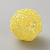 Opaque Acrylic Glitter Beads FIND-CJC0010-111A-01-2