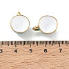 304 Stainless Steel Enamel Pendants STAS-L316-16G-02-3