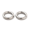 Non-Tarnish 304 Stainless Steel Linking Rings X-STAS-D246-01A-05P-3