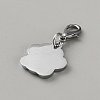Zinc Alloy Enamel Glitter Powder Pendant Decoration HJEW-WH0001-14P-09-2