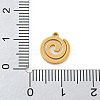 304 Stainless Steel Charms STAS-Z076-01G-02-3