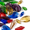  30Pcs 15 Styles Transparent Glass Pendants GLAA-TA0001-34-10