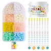 1 Set Ice Cream Theme DIY Glass & Resin & Polymer Clay Beads Bracelets Making Kits DIY-TAG0001-10-1