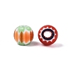 Handmade Millefiori Glass Round Beads LA-N002-10-3
