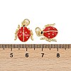 Brass Charms KK-C095-10A-G-3