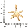 304 Stainless Steel Pendants STAS-Q349-01D-G-3