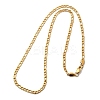 3.8MM 304 Stainless Steel Figaro Chain Necklaces for Women NJEW-B134-02B-G-4