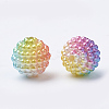 Imitation Pearl Acrylic Beads OACR-T004-12mm-17-2
