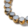 Electroplate Glass Beads Strands EGLA-P061-01A-06-3