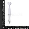 Heart ABS Plastic Nail Art Rhinestones Pickers Pens AJEW-C040-02B-5