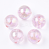 Transparent Acrylic Beads TACR-T006-01A-09-1