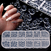 Round Transparent Glass Bubble Beads MRMJ-WH0001-52-1