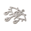 Non-Tarnish 201 Stainless Steel Pendants STAS-B049-03P-2